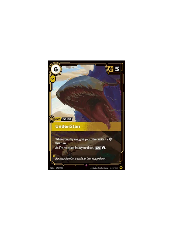 Compra Undertitan de Riftbound al mejor precio (0,20 €)