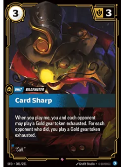 Compra Card Sharp de Riftbound al mejor precio (0,50 €)