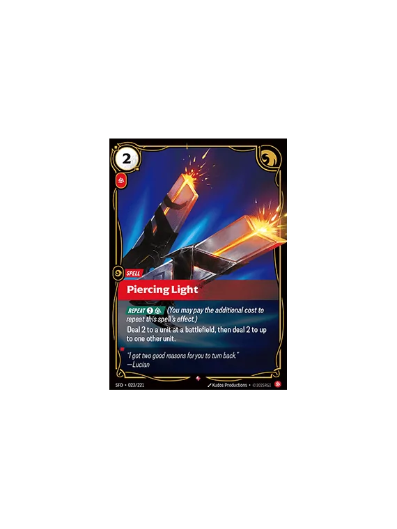 Compra Piercing Light de Riftbound al mejor precio (1,00 €)