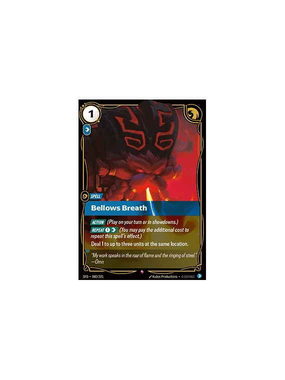 Compra Bellows Breath de Riftbound al mejor precio (3,00 €)