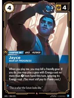 Compra Jayce, Man of Progress de Riftbound al mejor precio (0,40 €)