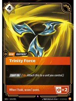 Compra Trinity Force de Riftbound al mejor precio (0,50 €)