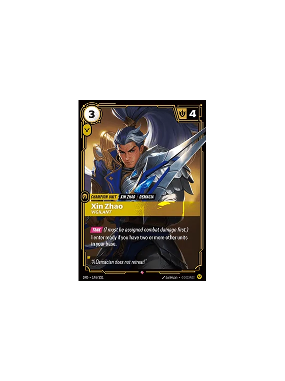 Compra Xin Zhao, Vigilant de Riftbound al mejor precio (0,43 €)