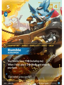 Compra Rumble, Scrapper (V.1 - Epic) de Riftbound al mejor precio (2,4