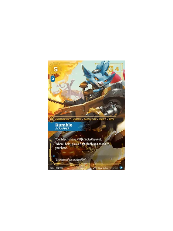 Compra Rumble, Scrapper (V.1 - Epic) de Riftbound al mejor precio (2,4