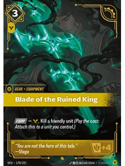 Compra Blade of the Ruined King de Riftbound al mejor precio (3,69 €)
