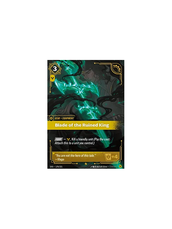Compra Blade of the Ruined King de Riftbound al mejor precio (3,69 €)