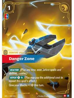 Danger Zone de Riftbound en 02 - Spiritforged | La Cueva Roja