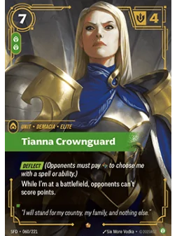 Compra Tianna Crownguard de Riftbound al mejor precio (6,00 €)