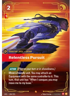 Compra Relentless Pursuit de Riftbound al mejor precio (4,69 €)