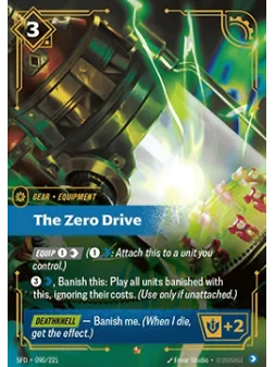 Compra The Zero Drive de Riftbound al mejor precio (2,69 €)