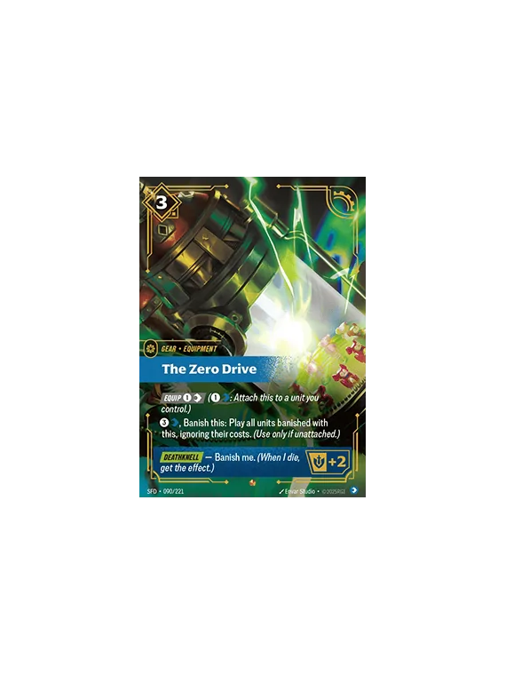 Compra The Zero Drive de Riftbound al mejor precio (2,69 €)
