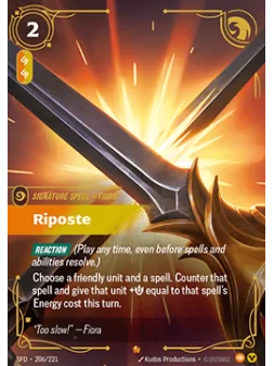 Compra Riposte de Riftbound al mejor precio (8,50 €)