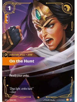 Compra On the Hunt de Riftbound al mejor precio (2,20 €)