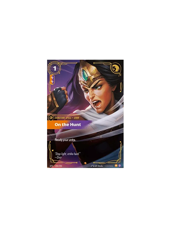 Compra On the Hunt de Riftbound al mejor precio (2,20 €)