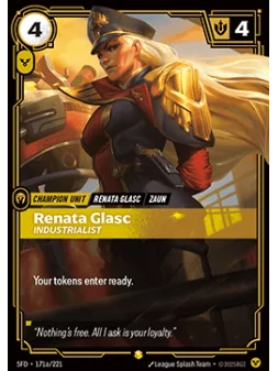 Compra Renata Glasc, Industrialist (V.2 - Showcase) de Riftbound al me