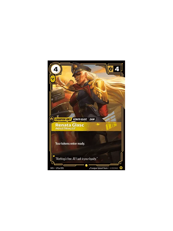 Compra Renata Glasc, Industrialist (V.2 - Showcase) de Riftbound al me