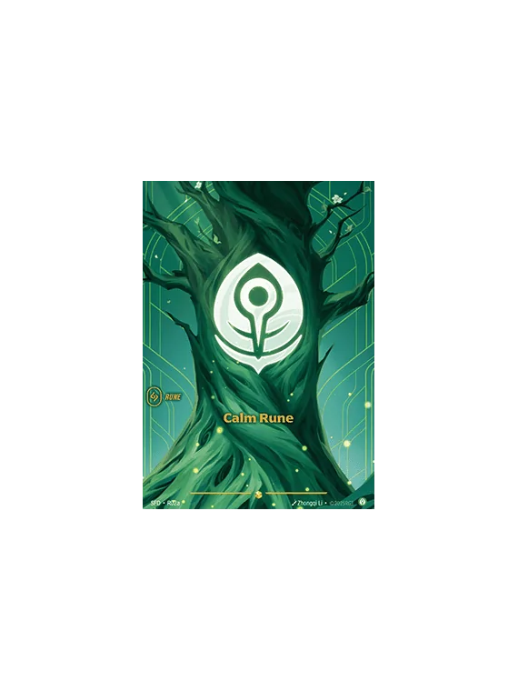 Compra Calm Rune (V.2 - Showcase) de Riftbound al mejor precio (10,00 