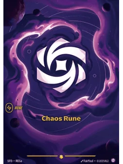 Compra Chaos Rune (V.2 - Showcase) de Riftbound al mejor precio (15,00