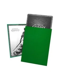 Compra Ultimate Guard Katana Sleeves Tamaño Estándar Verde (100) de Ul