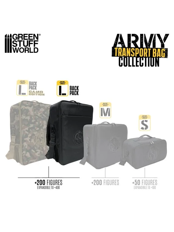 Compra Mochila Transporte Miniaturas de Green Stuff World al mejor pre