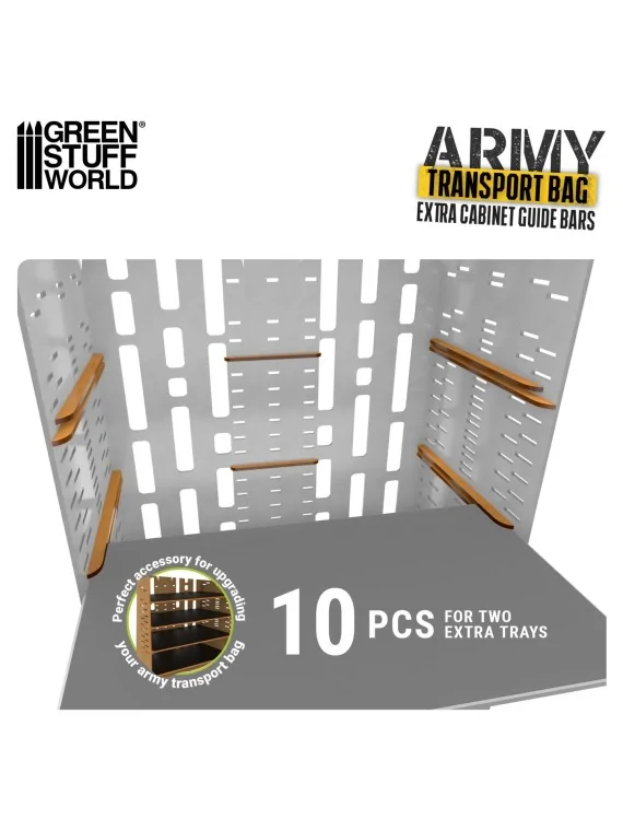 Compra Carriles Extra para Maletines de Transporte de Miniaturas de Gr