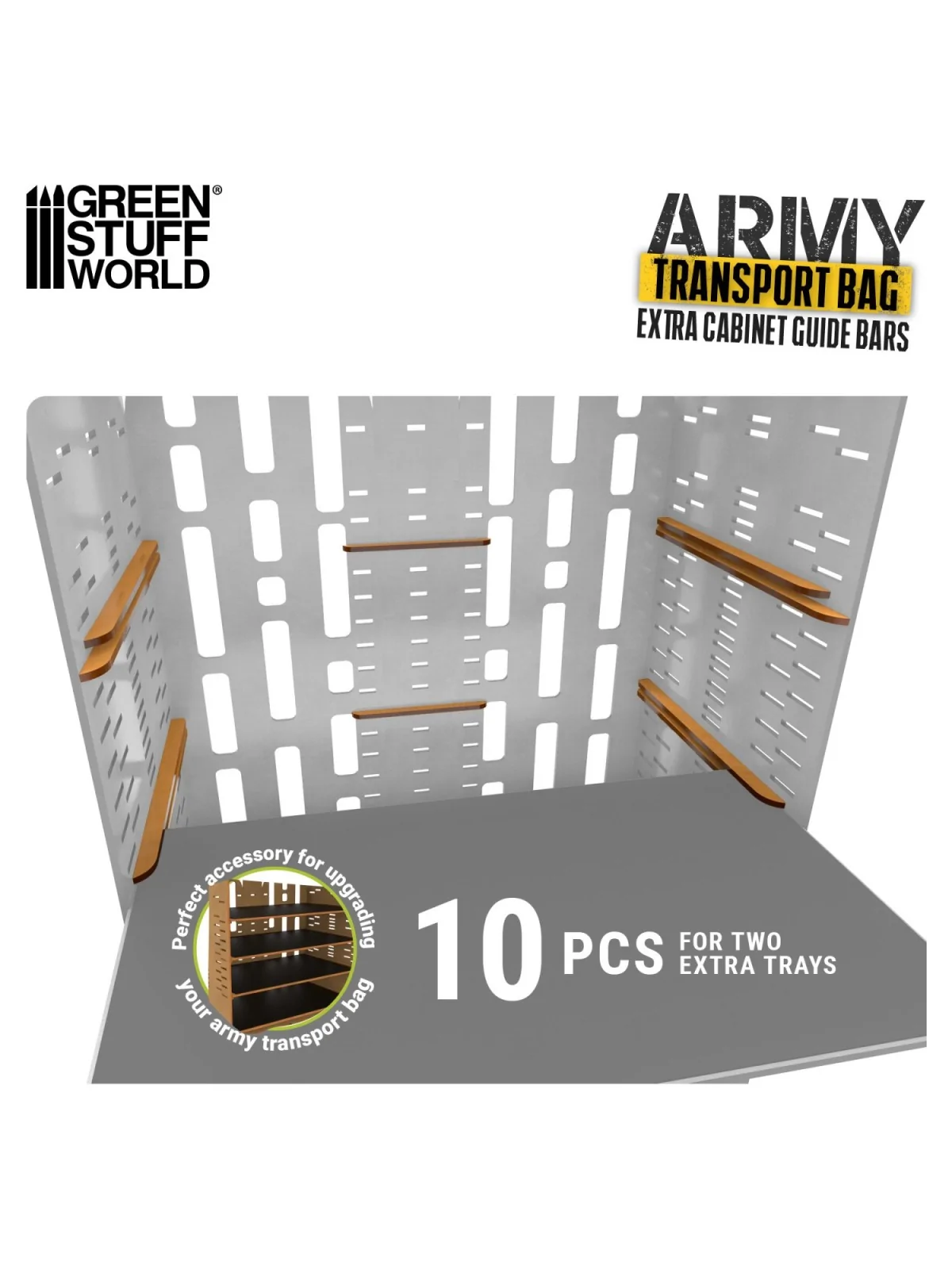 Compra Carriles Extra para Maletines de Transporte de Miniaturas de Gr