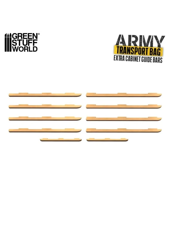 Compra Carriles Extra para Maletines de Transporte de Miniaturas de Gr