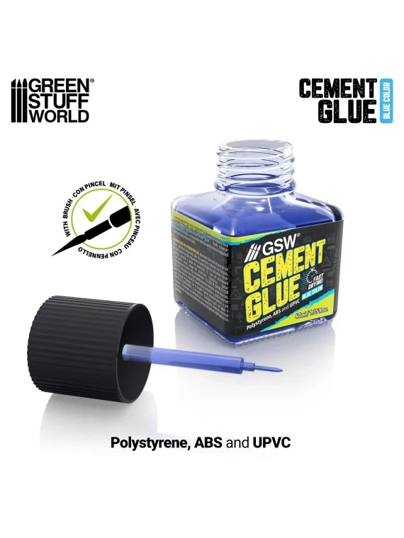Compra Pegamento para Plásticos Azul 40ml de Green Stuff World al mejo