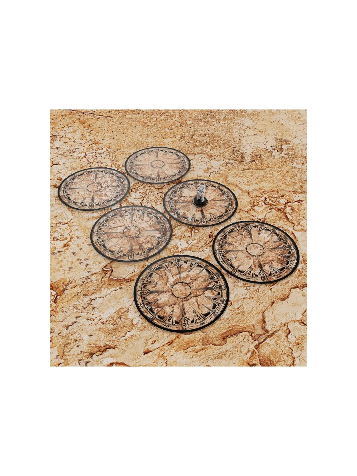 Compra Marcadores de Objetivos Wh40k Compatibles Transparentes de Gree