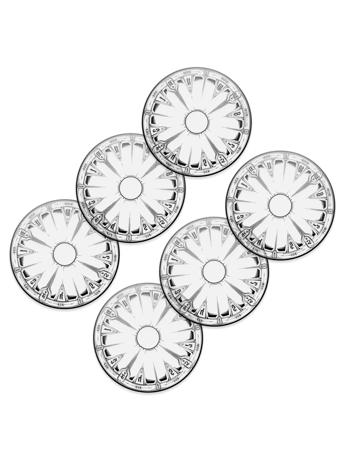 Compra Marcadores de Objetivos Wh40k Compatibles Transparentes de Gree