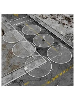 Compra Marcadores de Objetivos Básicos Wh40k Compatibles Transparentes