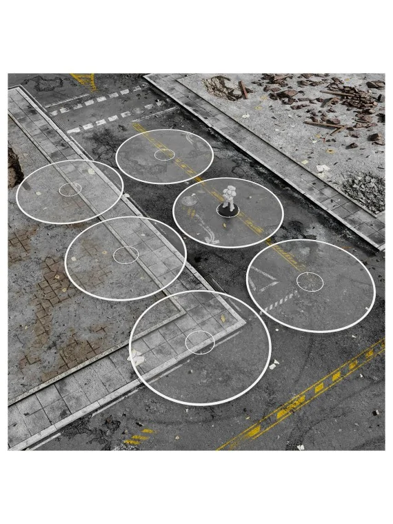 Compra Marcadores de Objetivos Básicos Wh40k Compatibles Transparentes