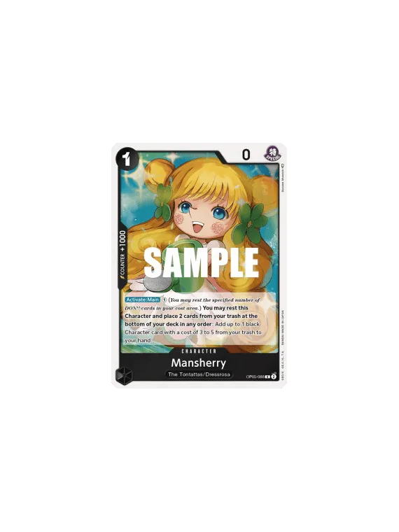 Compra Mansherry (OP05-088) (V.1) de Bandai al mejor precio (0,30 €)