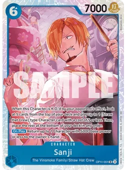 Compra Sanji (OP11-051) (V.1) de Bandai al mejor precio (1,00 €)