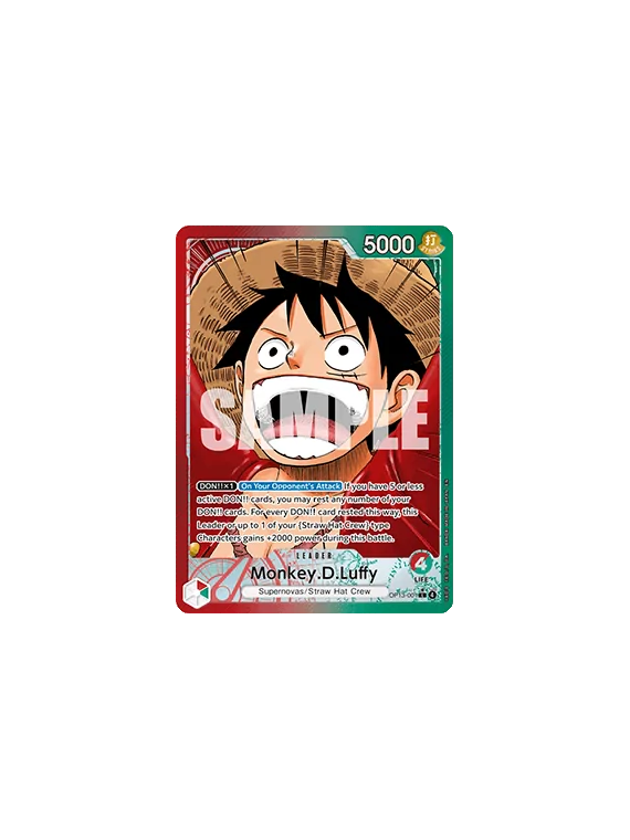 Compra Monkey.D.Luffy (OP13-001) (V.2) de Bandai al mejor precio (80,0