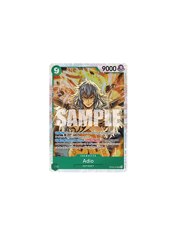 Compra Adio (OP09-023) (V.1) de Bandai al mejor precio (0,40 €)