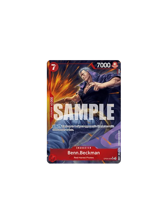 Compra Benn.Beckman (OP09-009) (V.2) de Bandai al mejor precio (9,90 €