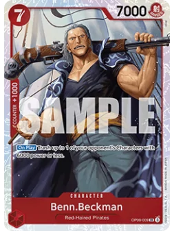 Compra Benn.Beckman (OP09-009) (V.1) de Bandai al mejor precio (1,00 €