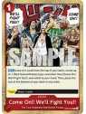 Compra Come On!! We'll Fight You!! (OP09-020) de Bandai al mejor preci