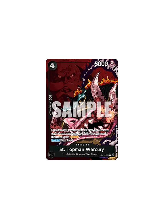 Compra St. Topman Warcury (OP13-089) (V.2) de Bandai al mejor precio (