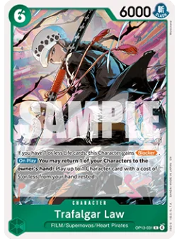 Compra Trafalgar Law (OP13-031) de Bandai al mejor precio (0,25 €)