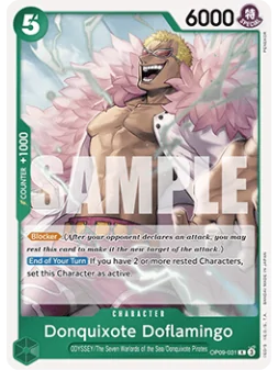 Compra Donquixote Doflamingo (OP09-031) de Bandai al mejor precio (0,2