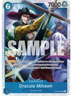 Compra Dracule Mihawk (OP09-048) (V.1) de Bandai al mejor precio (1,00