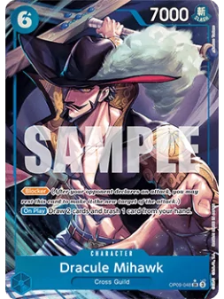 Compra Dracule Mihawk (OP09-048) (V.2) de Bandai al mejor precio (6,99