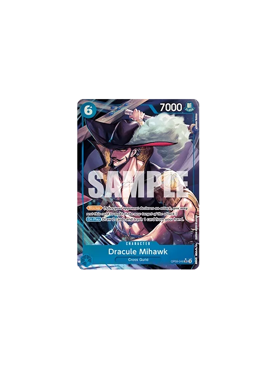 Compra Dracule Mihawk (OP09-048) (V.2) de Bandai al mejor precio (6,99
