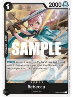 Compra Rebecca (OP04-092) de Bandai al mejor precio (1,20 €)