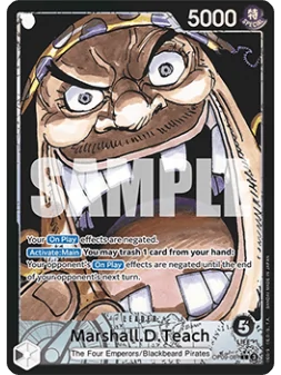 Compra Marshall.D.Teach (OP09-081) (V.2) de Bandai al mejor precio (50