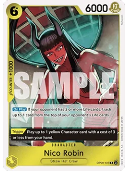 Compra Nico Robin (OP09-107) (V.1) de Bandai al mejor precio (3,00 €)