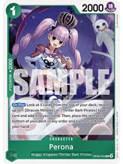 Compra Perona (OP09-034) (V.1) de Bandai al mejor precio (0,20 €)